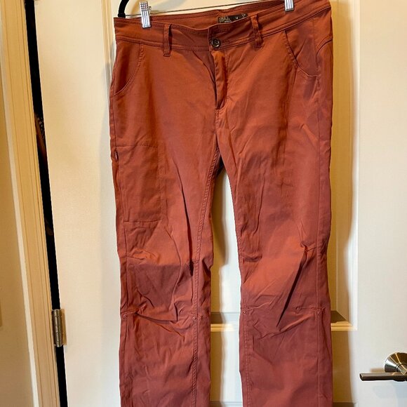 PrAna Halle Pants, Size 14, Rust Red – Excellent Used Condition - Picture 1 of 7